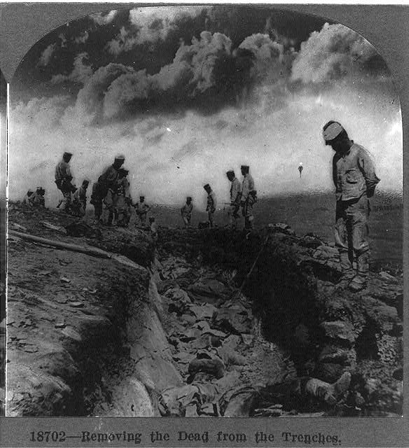 World War I Photo: Dead in the Trenches