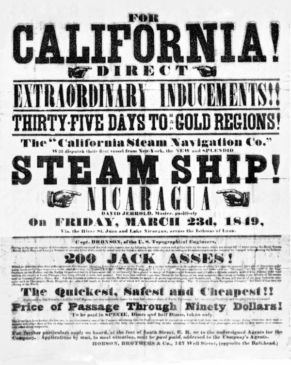california gold rush 1849 pictures. California Gold Rush Photo: